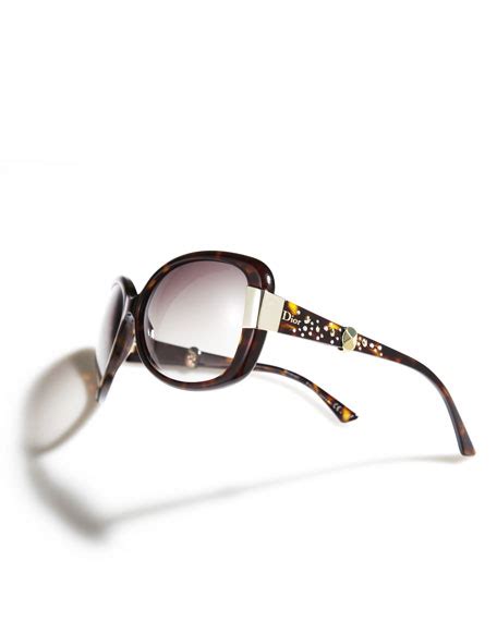 Dior Midnight Crystal Sunglasses, Dark Havana 